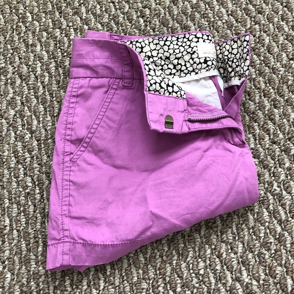 J. Crew Pants - J. Crew purple Chino shorts.